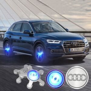 LED Floating Center Caps for Audi A4 A5 A6 A7 A8 Q3 Q5 Q7 Q8 TT